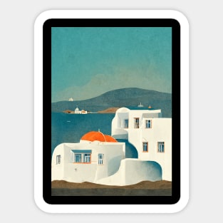 Mykonos Baby Sticker